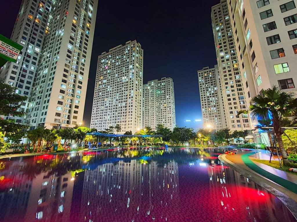 Bể bơi hiện đại tại dự án An Bình City 